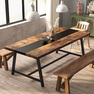 Tribesigns không gian nhỏ 70.87 inch nhà bếp bàn ăn cho thanh phòng khách ăn sáng Nook - Product Image 4