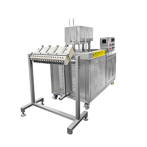 Máquina para Hacer Salchichas de Jamón y Hot Dogs, Rellenadora de Carne al Vacío, Máquina Neumática Cuantitativa para Atar y Envasar - Product Image 6