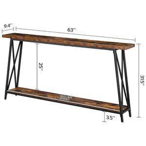 Elegante Mesa Consola de Almacenamiento, Material MDF, Multifuncional para Muebles de Hogar, Diseño Moderno para Sala de Estar - Product Image 3