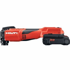 Hilti-2366391 Outil oscillant multifonction sans fil de qualité industrielle, 6 à 22 fonctions, outils en aluminium, sans batteries lithium-ion - Product Image 1