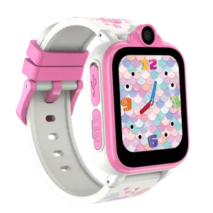 Reloj inteligente XT23 para niños y niñas, reloj inteligente con esfera redonda y reproductor de vídeo, función de llamadas