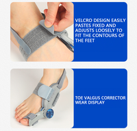 Attelle orthopédique ajustable pour hallux valgus, redresseur de pieds, correcteur d'orteil, séparateur d'orteil du gros doigt