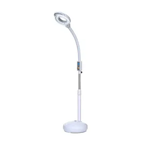 Magnifying Glass with Light and Stand LED Desk Lamp Adjustable Arm