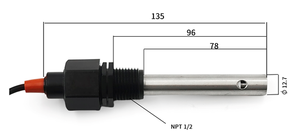 Sensor Digital de Condutividade da Água Taijia Analisador de Condutividade Online Protocolo RS-485 Modbus Proteção IP68 - Product Image 4