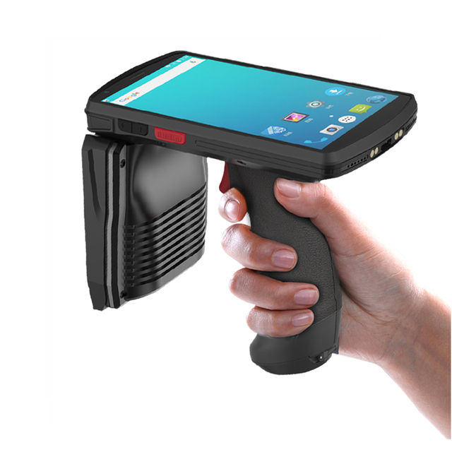R2000 UHF Portable Android Data Terminal Handheld RFID Reader & Industrial Barcode Scanner Stock Available