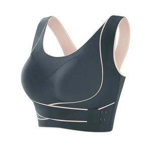 Sujetadores deportivos al por mayor para mujer, antichoque, para correr, con efecto push-up, soporte antideslizante, chaleco de fitness sin aros - Product Image 2