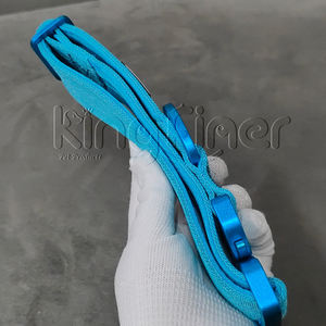 HondenHalsband ligero colorido aluminio 2,5 cm 4cm 5cm duradero <span class=keywords><strong>Nylon</strong></span> táctico perro Collar con acolchado de neopreno suave - Product Image 4