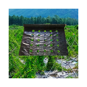 Top Quality Anti Grass Cloth Landscape Weed control Mat Fabric Weed Control Mat with planting holes