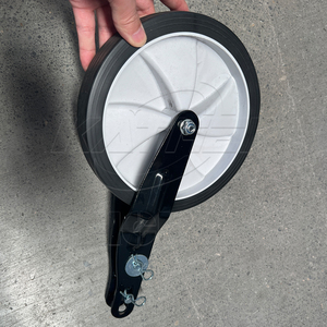 Piezas de maquinaria agrícola 7HP Belt Power Tiller Marco de soporte de rueda delantera 6 pulgadas 8 pulgadas Rueda delantera Cultivadores Accesorios - Product Image 2