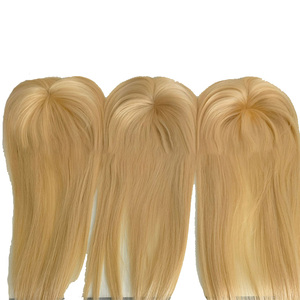 Peluca de cabello humano Remy <span class=keywords><strong>para</strong></span> mujer, tupé Q6 de color marrón claro de 20 pulgadas, <span class=keywords><strong>pelo</strong></span> Remy indio europeo <span class=keywords><strong>para</strong></span> mujer blanca - Product Image 6