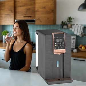 Mini Système de Filtration d'Eau par Osmose Inverse Électrique Composite avec UV, <span class=keywords><strong>Pompe</strong></span> à Eau Potable pour la Maison, Contrôle par Application, pour Maison et Hôtel - Product Image 2