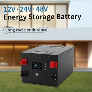 Batterie LiFePO4 à décharge profonde JXCT 12V 24V 48V, qualité A, prismatique, au phosphate de fer et de lithium, pour stockage d'énergie solaire domestique et VR - Product Image 1