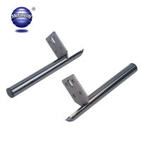 Pieds de meubles en fer modernes, support doré, 18 pouces, pieds de table de luxe en or