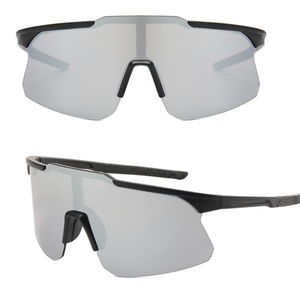 Lunettes de soleil polarisées pour le sport, le cyclisme, la conduite, la pêche, avec grande monture en PC pour la protection en extérieur - Product Image 2