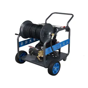 27HP High Pressure Cleaner Gasoline Diesel Water Jet Machine Drain Pipe Cleaning