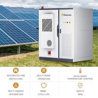 Système de stockage d'énergie tout-en-un Ess Container 265 kWh, batterie lithium LiFePO4 haute puissance hors réseau, armoire de batterie solaire
