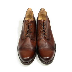Zapatos de Vestir de Cuero para Hombre Estilo Británico, Punta Redonda, con Cordones, Color Marrón, para Oficina, Carrera, Moda - Product Image 2
