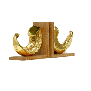 Handmade Bookends Unique Stylish Vintage <b>Decorative</b> Bookends Desktop <b>Book</b> Stand For Classic Home And Office - Product Image 4