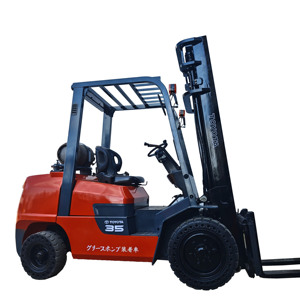 Chariot élévateur d'occasion Toyota FGZN35 de marque japonaise, 4,5 tonnes, moteur essence/GPL testé et inspecté, inspection vidéo, 0-2000 heures de fonctionnement - Product Image 1