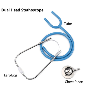 Stéthoscope à double tête pour adulte, fournitures médicaux bon marché, vente en gros, 12 couleurs, vente en gros - Product Image 5