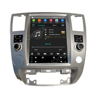 MOOKAKA Écran vertical Tesla GPS 12,1 pouces pour tableau de bord Nissan Armada 2008-2015, système multimédia autoradio vidéo DVD