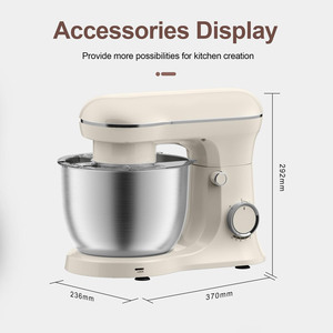 เครื่องผสมอาหารขนาดใหญ่ 11 ลิตร กำลังไฟ 2000 วัตต์ พร้อมโถสแตนเลส - Product Image 4