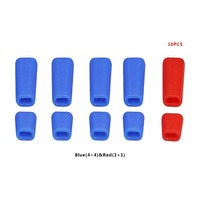10PCS LDARC Housse de protection antidérapante en silicone pour émetteur radio Flysky JR FUTABA Frsky RadioLink RC FPV