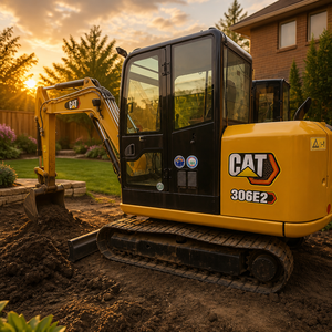 Excavatrice d'occasion Caterpillar CAT306E2 6 tonnes Fabriquée au Japon Bon état Importée avec emballage d'origine - Product Image 3