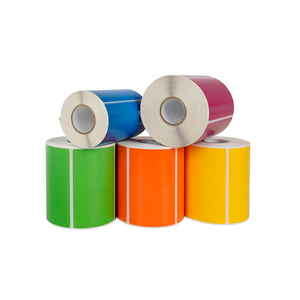 Bán buôn <span class=keywords><strong>m</strong></span>àu chuyển <span class=keywords><strong>M</strong></span>ã Vạch dính chết cắt giấy trực tiếp nhãn dán nhiệt CuộN - Product Image 4