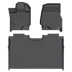 Tapis de sol de voiture 3D en TPE, tapis de sol de voiture pour pick-up <span class=keywords><strong>4x4</strong></span>, doublure de sol de voiture pour <span class=keywords><strong>Ford</strong></span> Ranger Raptor F150, accessoires de tapis de voiture - Product Image 1