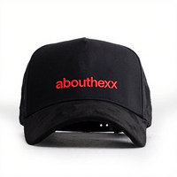 Chapeaux OEM avec logo Chapeau à bord brodé 3d avec doublure en satin de luxe 5 panneaux pour unisexe