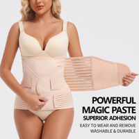 Ceinture de Récupération Post-partum 3-en-1 Respirante pour le Soutien Abdominal et Pelvien des Femmes (Vente en Gros)