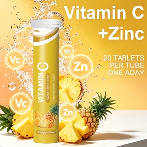 Comprimés effervescents multivitaminés à formule OEM de marque privée pour le renforcement du système immunitaire et la vitamine C - Product Image 3