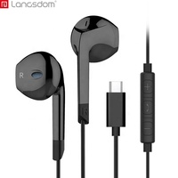 Langsdom E6t Vente en gros d'écouteurs intra-auriculaires de type C Audifonos Écouteurs Casques d'écoute Écouteurs pour Huawei