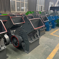 Concasseur à marteaux diesel portable le plus vendu, capacité 15t/h, haute productivité pour la fabrication de gravier de rivière/pierre/sable