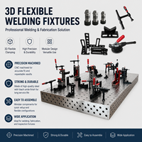 Table de soudage 3D industrielle, plateforme de soudage tridimensionnelle flexible, accessoires de fixation complets