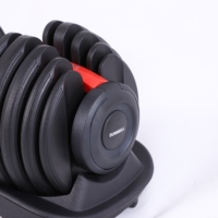 Ensemble d'haltères réglables de 20 kg pour la musculation à domicile, entraînement de force, construction en acier et fer, garantie de qualité de 3 ans