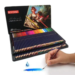 Worison新しいプロフェッショナルレベル72色の水彩鉛筆画アート鉛筆セット画材用