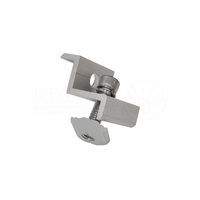 Support de montage de pince d'extrémité de pince moyenne en aluminium à prix confortable