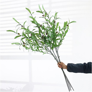 Planta Artificial, Pared Verde Artificial, Jardinería China, Etiqueta Personalizada, Resistente a los Rayos UV, Cementerios, Hoja de Bonsái Artificial en Venta - Product Image 4