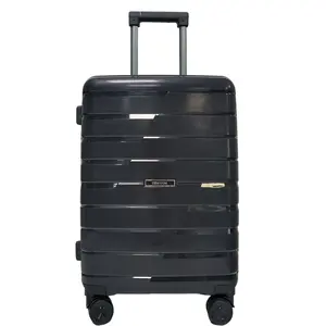 时尚设计21 "25" 29 "套装套装旅行拉杆箱100% PP行李箱