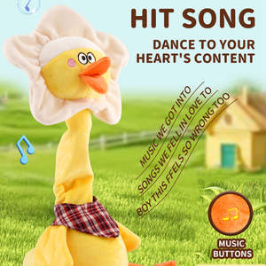 Eco-Vriendelijke Gepersonaliseerde Lange Hals Dansende Pratende Dieren Sprekende Speelgoed Baby Speelgoed Kids Elektronisch Speelgoed Met Geluid - Product Image 5