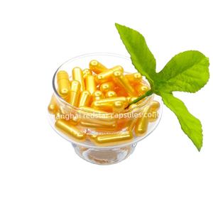 00 #0 # Pullulan kapsul kosong mutiara warna emas ukuran 0 00 kapsul Halal Vegetarian kosong keras - Product Image 6