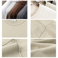 Fabricante de Ropa, Camisetas de Hombre Elegantes, Ligeras, Lisas, con Costuras Planas, de Secado Rápido, para Logotipo Personalizado