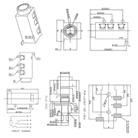 Compra integral productos puntuales conector de teléfono de 3,5mm conector de audio de 2 pines SMD SMT toma hembra para auriculares
