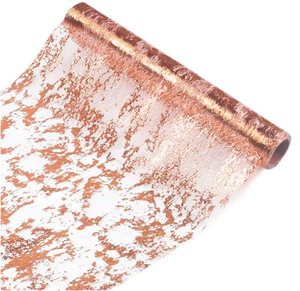 Fábrica al por mayor tela de tul liso Diy Bandera de mesa rollo de tul varios colores rollos de gasa decorativos - Product Image 1