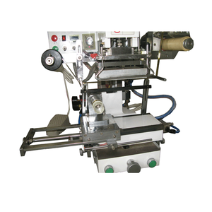Machine de presse à chaud pneumatique semi-automatique à chaud pour la personnalisation de pots cosmétiques ovales, gobelets en plastique, assiettes et tasses – Vente Flash - Product Image 3