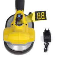 Outil de pose de carreaux électrique vibrant portatif 21V, outil sans fil professionnel, vibrateur, machine de nivellement automatique pour la pose de carreaux