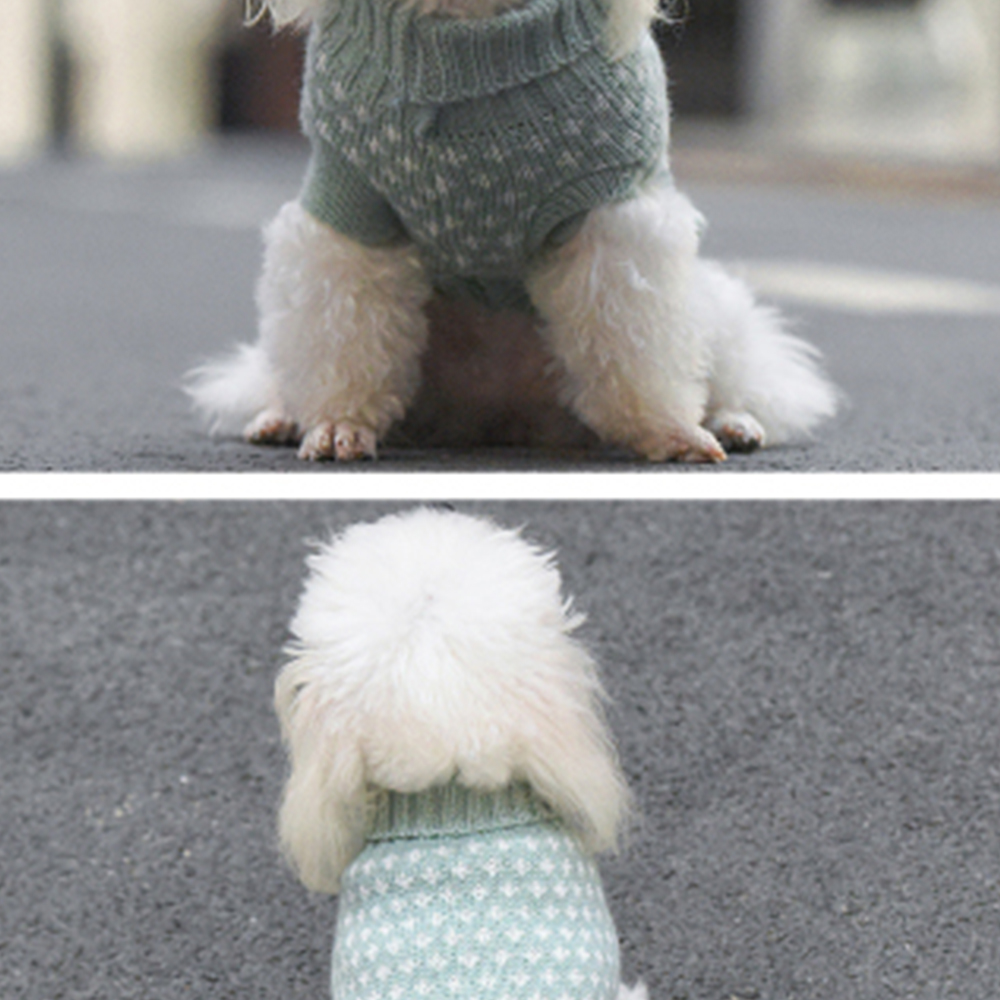 Small Soft Knit Simple Comfortable Dog Winter Cute Sweater XS 20CM