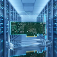 Tarjeta HBA Broadcom HBA 9500-8e, Adaptador de Bus de Host de 8 Puertos SAS/SATA/Nvme, 12 Gb/s, PCIE Gen4, Servidor de Almacenamiento Trimodal